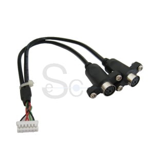 2 x Mini DIN 6 Pin to Housing 6 Pin Cable | Taiwantrade