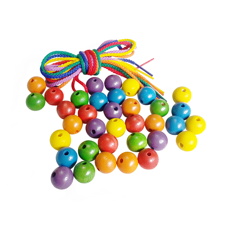 19mm Assorted Wooden Beads Mixed