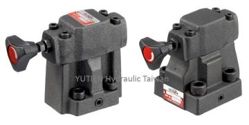 Low Noise Type Pilot Operated Relief Valve(SBG)