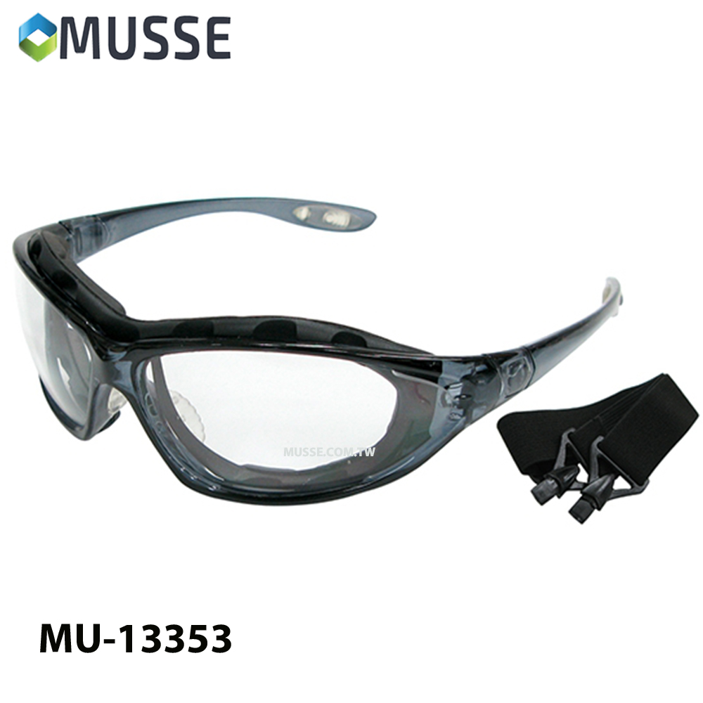 Interchangeable elastic strap safety glasses Taiwantrade