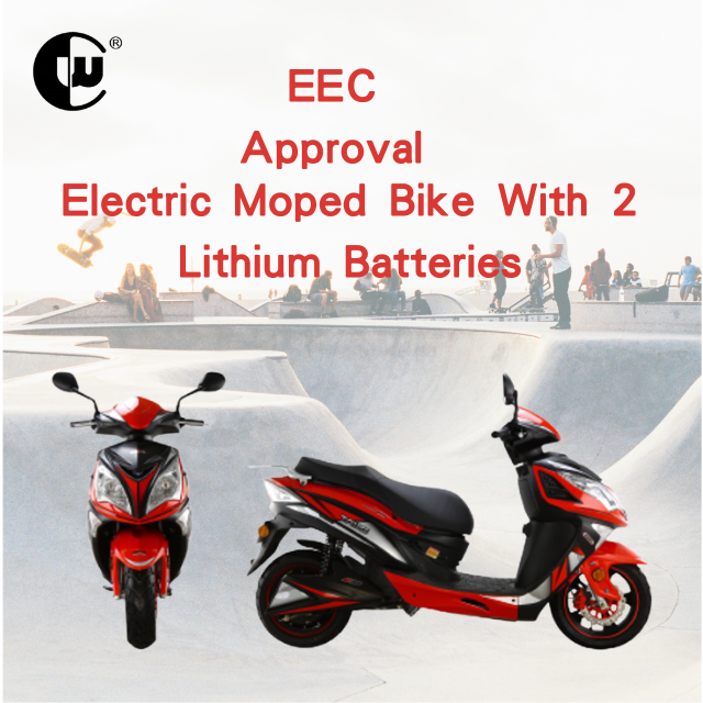 Electric Moped Bike With 2 Lithium Batteries Taiwantrade