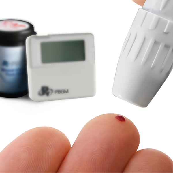 Smart blood glucose monitoring system to test your blood