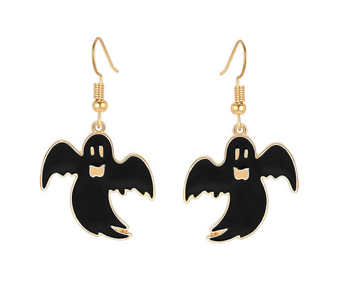 Halloween Black Ghost Earrings Fashion Jewelry Vendor