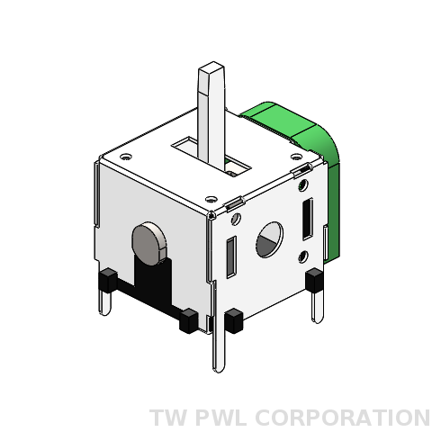 Stick controller type potentiometer