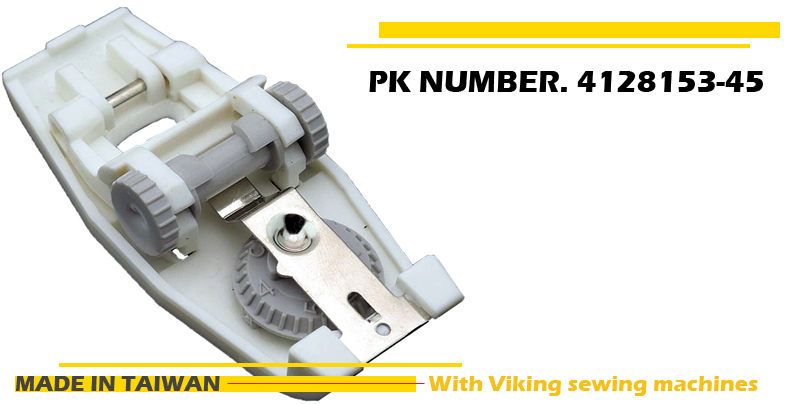 Sew-Link for Viking Husqvarna Sewing Machine Genuine Elastic Guide Foot 4128153 