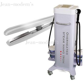 Hair Scales Frozen Closed Iron & Vacuum Nano Steamer Machine, Professional Hair Salon Equipment