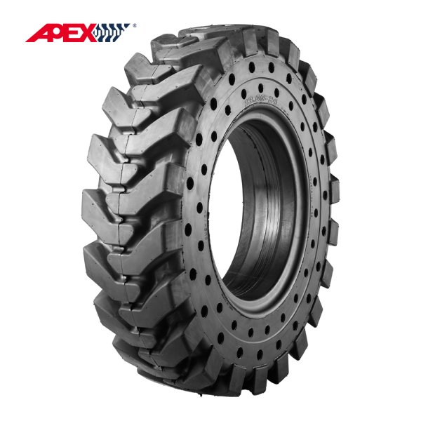 Solid Telehandler Tires For Manitou Vehicle 15 16 18 20 24 25