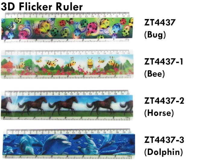 3D FLICKER RULER | Taiwantrade