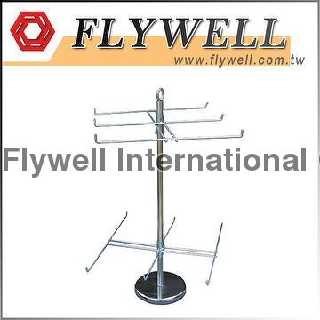 Taiwan Counter Rotating Peg Spinner Display Stand Flywell Flywell International Corp
