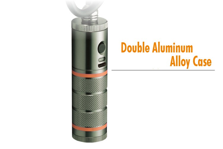 B62B Double Magnetic Rechargeable 3W LED Torch Flexible Snake Torch ...