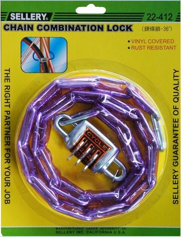 chain combination lock