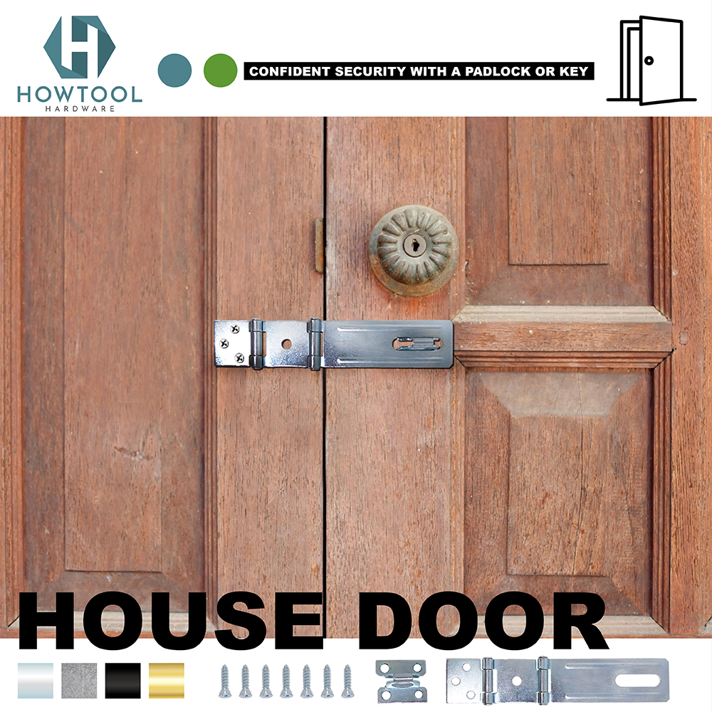 double hinge safety hasp