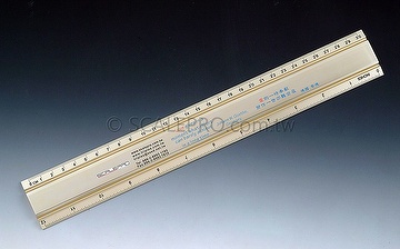 Aluminum Office Ruler, Great for gift programs and promotion