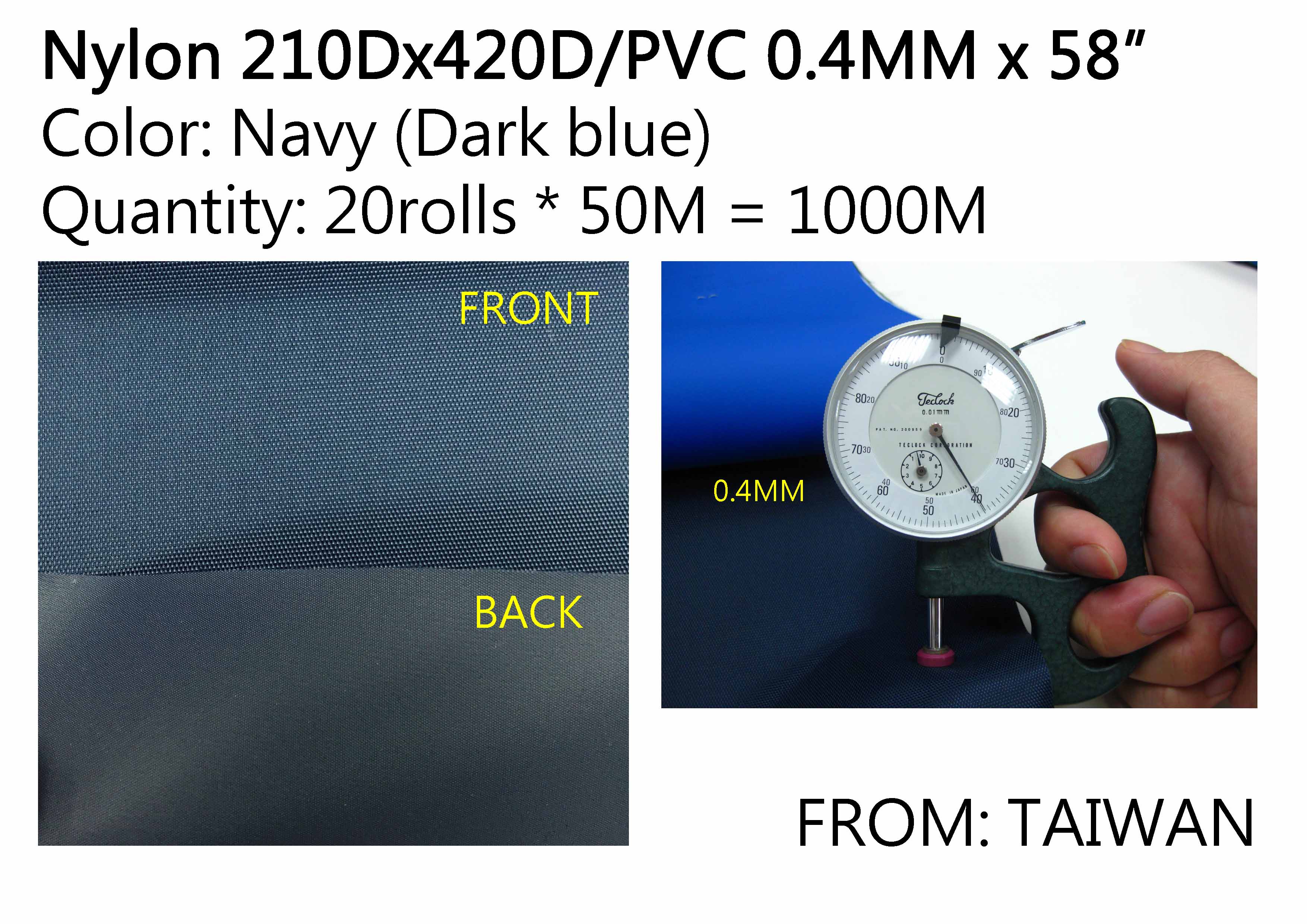 [Stock] Nylon/PVC | Taiwantrade