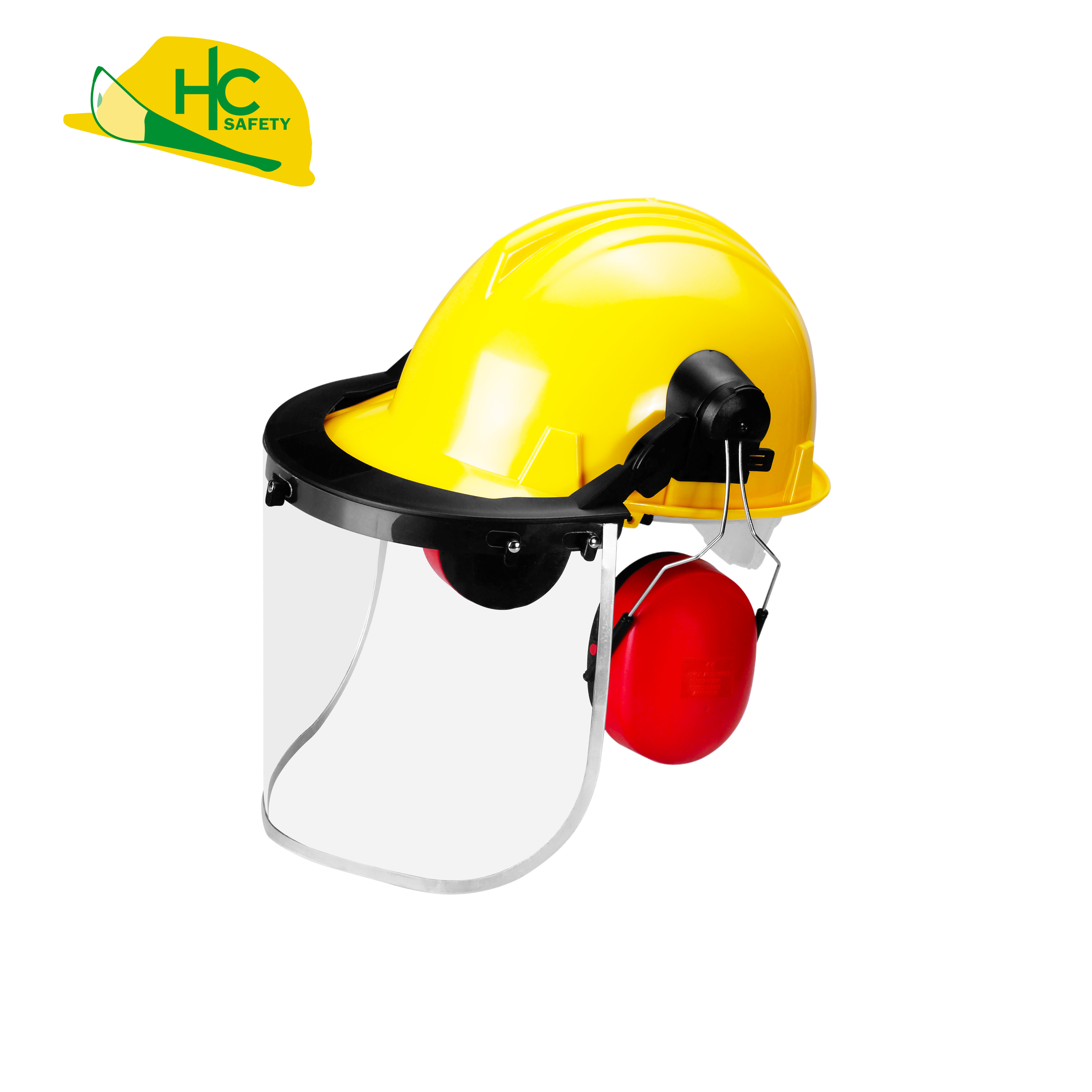 Safety Helmet Face Shield Earmuffs Set Taiwantrade