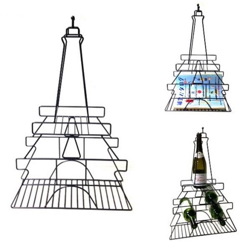 Wine / Magazine Rack in Tour Eiffel design