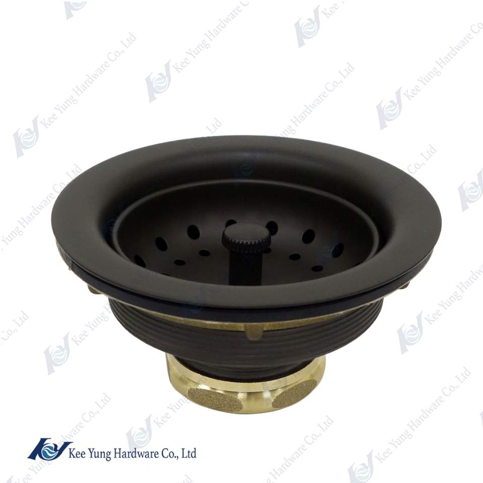 Kitchen Sink Basket Strainer W/ Oil Rubbed Bronze Finish Taiwantrade