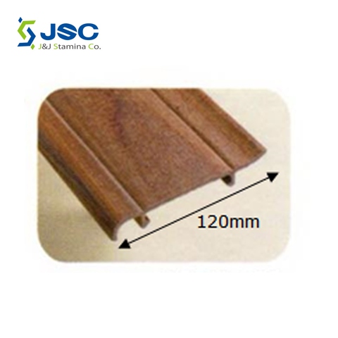 Skirting-board, 120mm W. - Wood plastic composite products for INDOOR and OUTDOOR