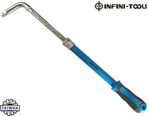 Telescopic top tyre wrench