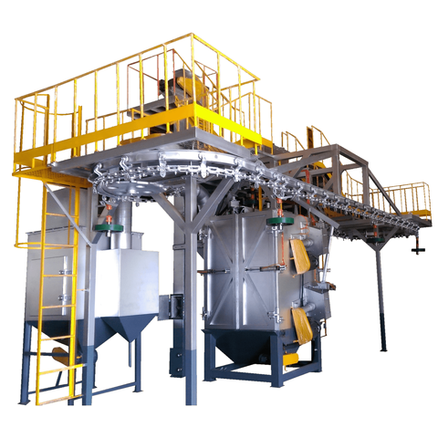 Chain Conveyor Hanger Type Shot Blasting Machine