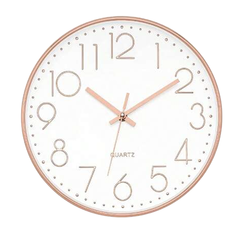 Rose Gold Wall Clock Home Decoration Vendor