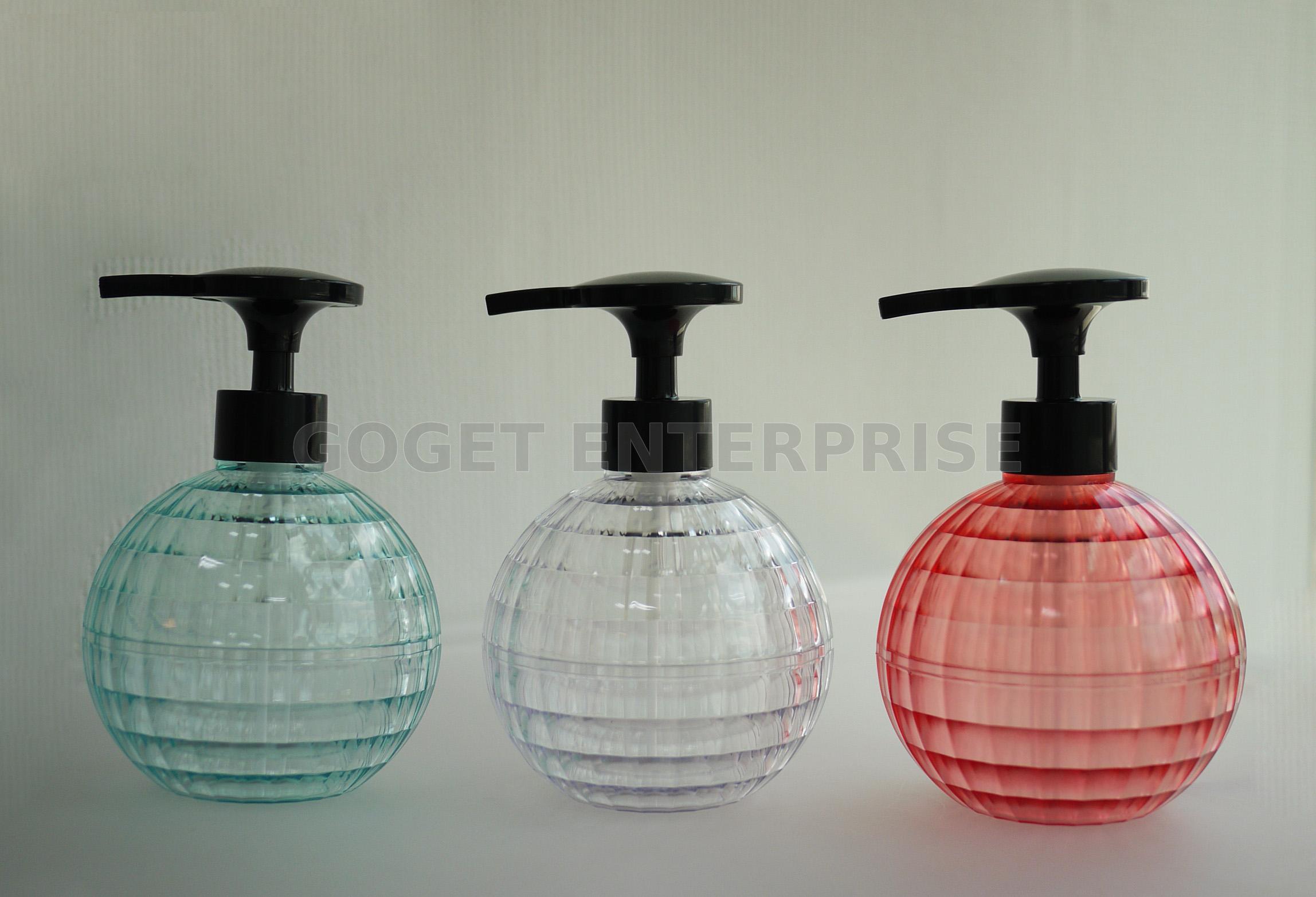 QQ Studio Squeezable Soap Dispenser – Variety Of Colors, Removable Silver Spout – For Bathroom, Kitchen