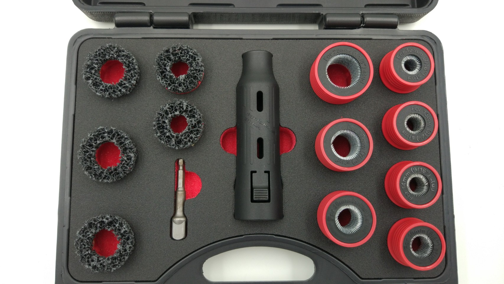 14PC STUD CLEANING & HUB GRINDING TOOL SET Taiwantrade