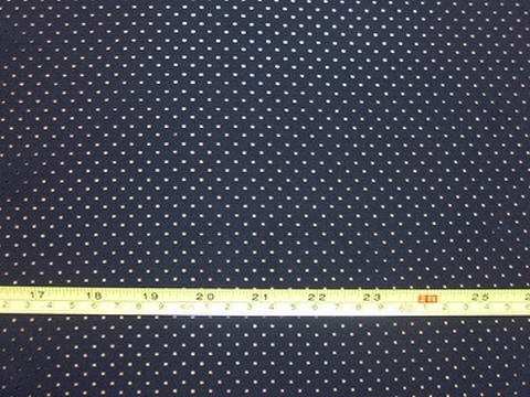 Poly with punch hole fashion fabrics