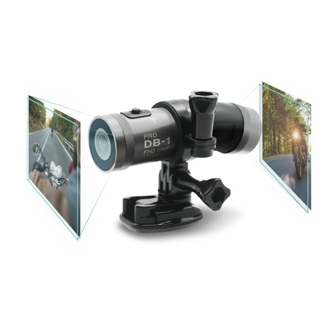 DB-1-PRO Front and Rear Helmet Camera