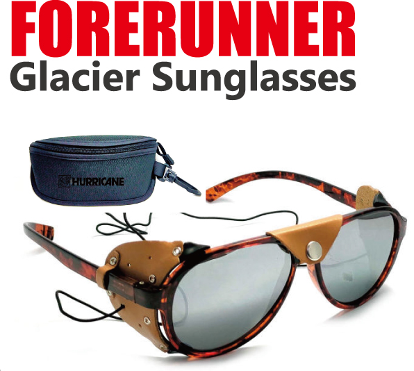 GLACIER SUNGLASSES; MOUNTAINEERING SUNGLASSES