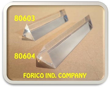 Acrylic Polished - Equilateral Triangular Prism