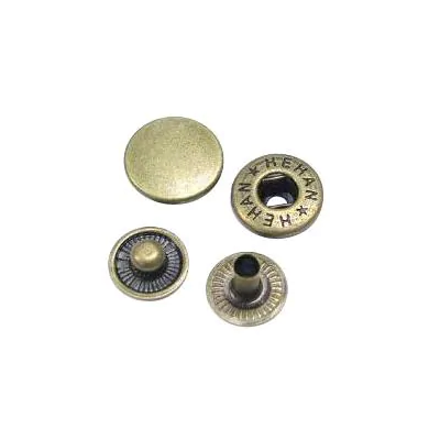 Premium Spring Snap Fasteners / Metal Snap Buttons