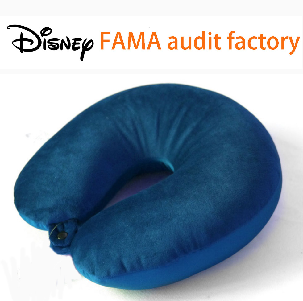 Custom OEM neck pillow filled micro foam beads Taiwantrade