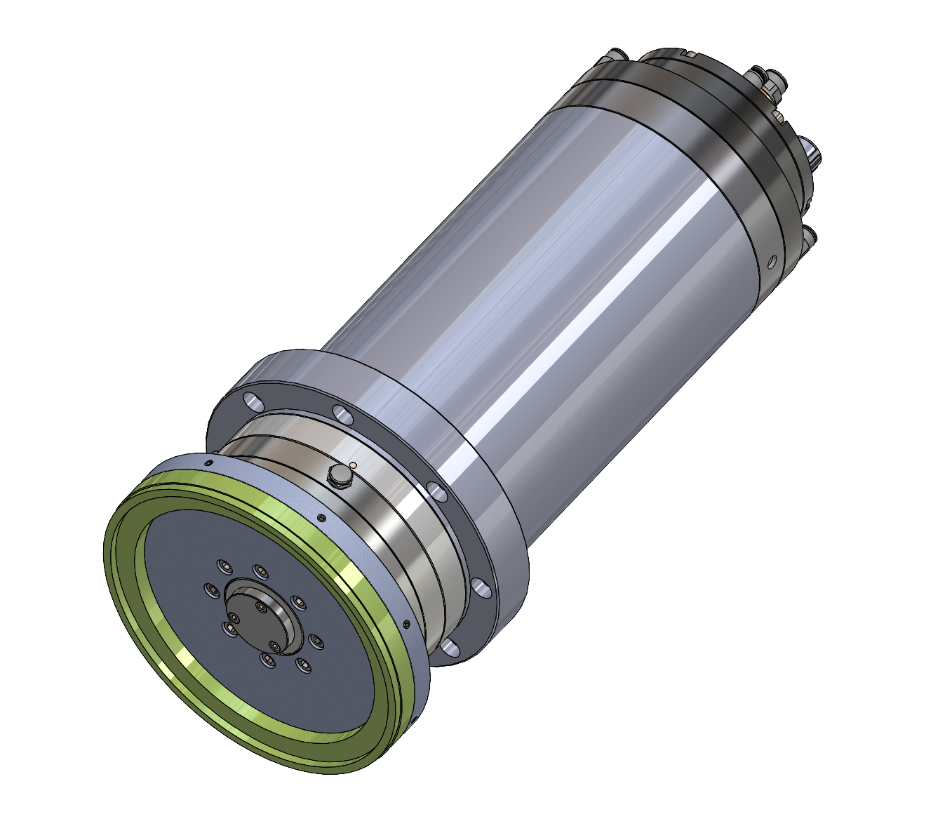 Wafer grinding spindle