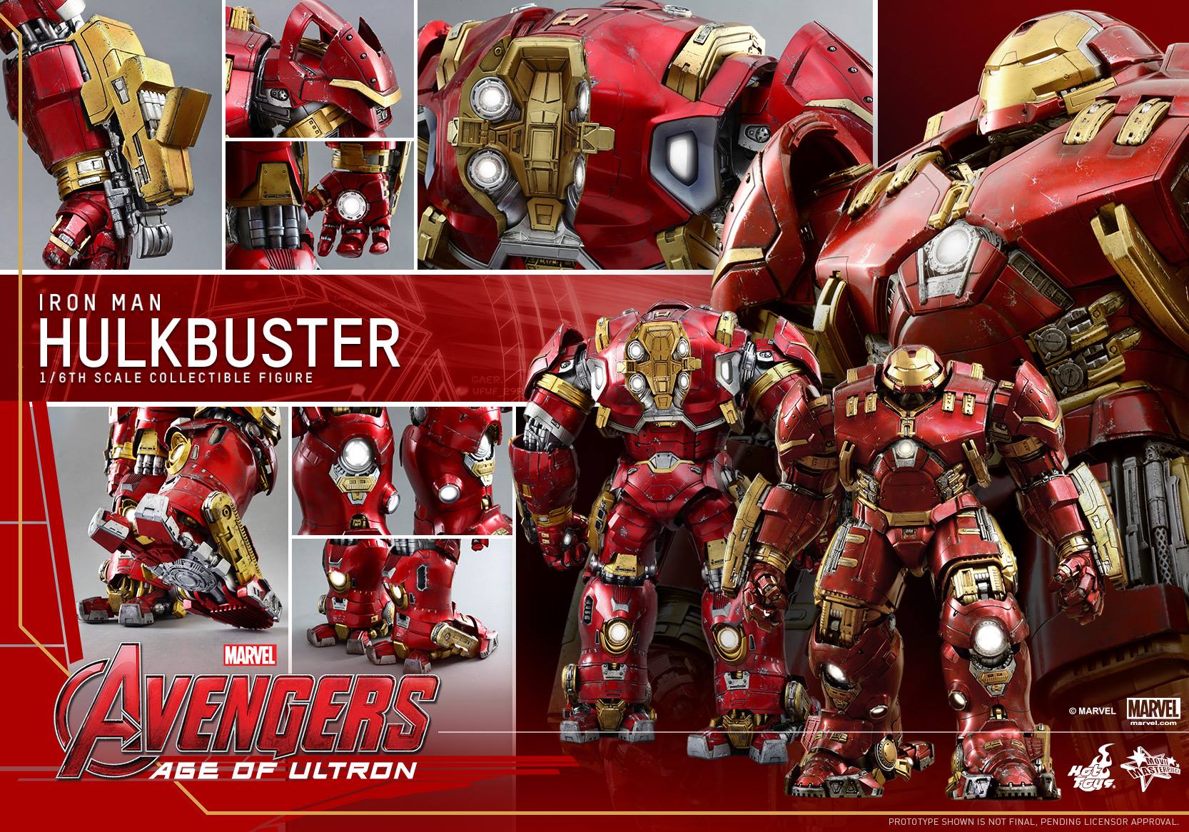 hulkbuster age of ultron hot toys