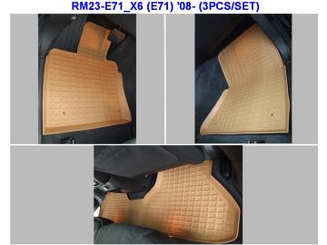 RUBBER CAR MAT FOR X6(E71) '08-ON