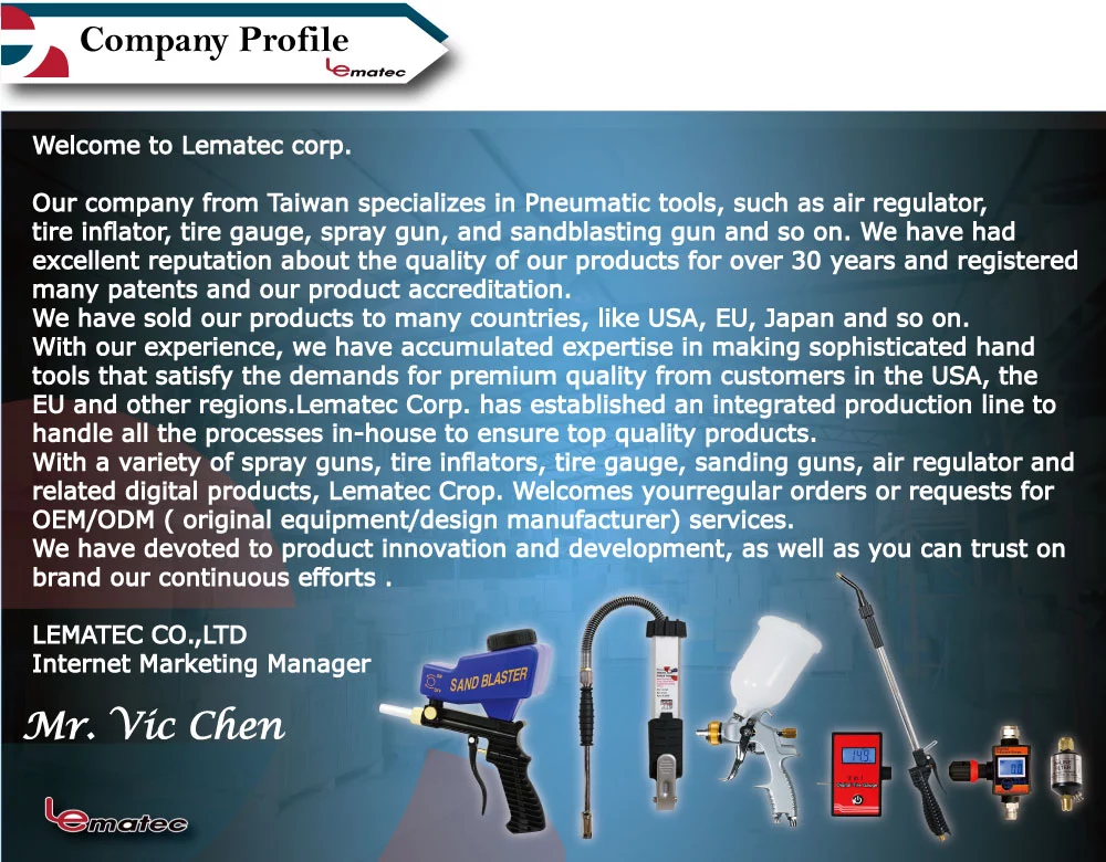 Pneumatic Air Needle Scaler - LEMATEC CO., LTD.