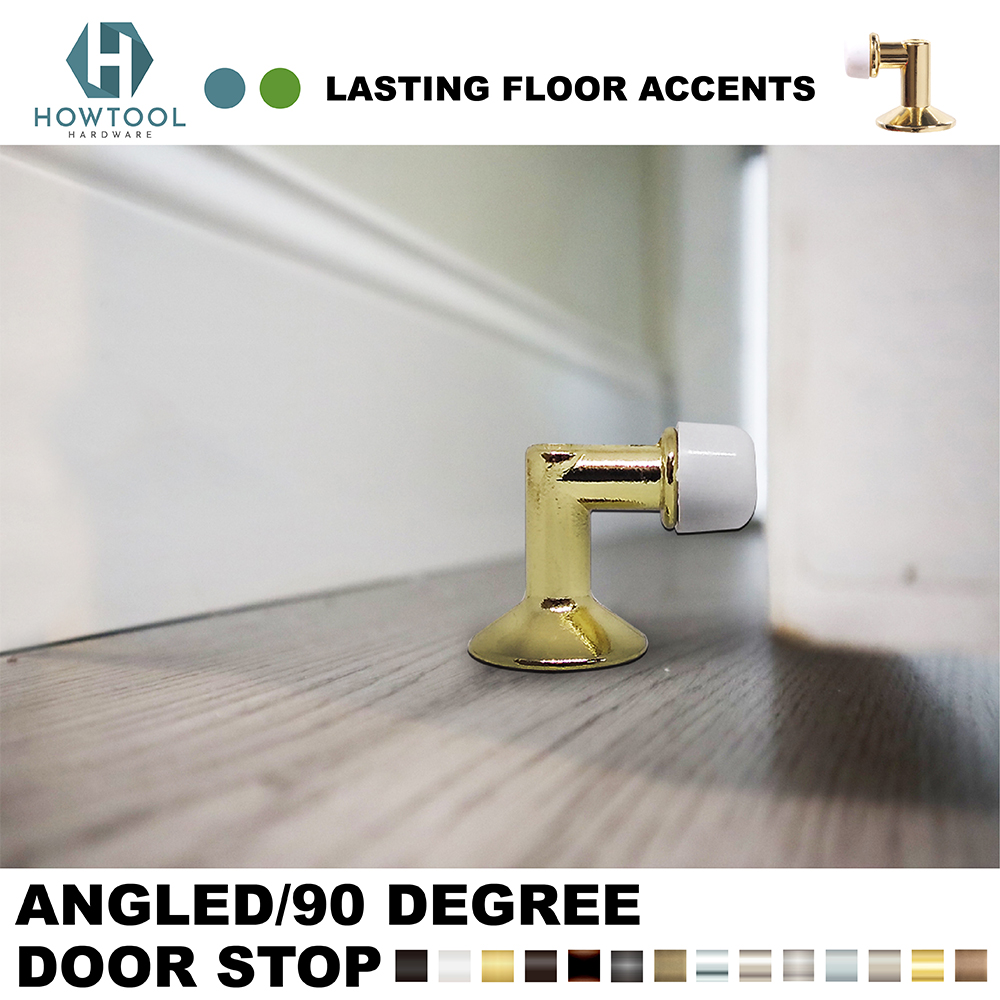 Floor Mounted 90 Degree Angled Door Stop
