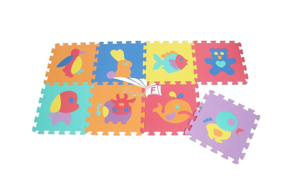 animal puzzle mat