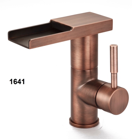 Waterfall Single hole basin faucet