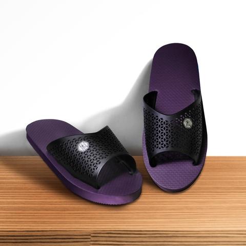 ∠120˚ NET SLIPPER_Purple