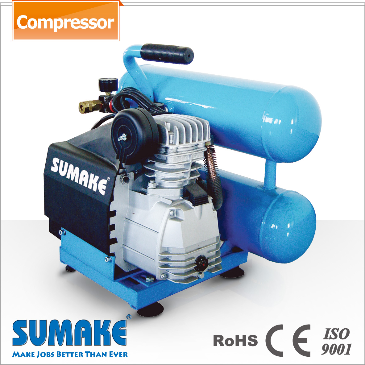 2.0HP Direct Air Compressor w/16L Tank Taiwantrade