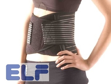 Bamboo charcoal back waist support belt