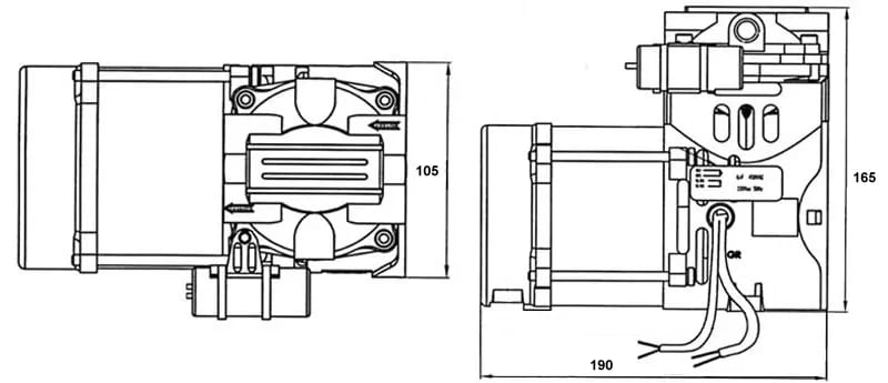 UN-40P-Dimensional-drawings
