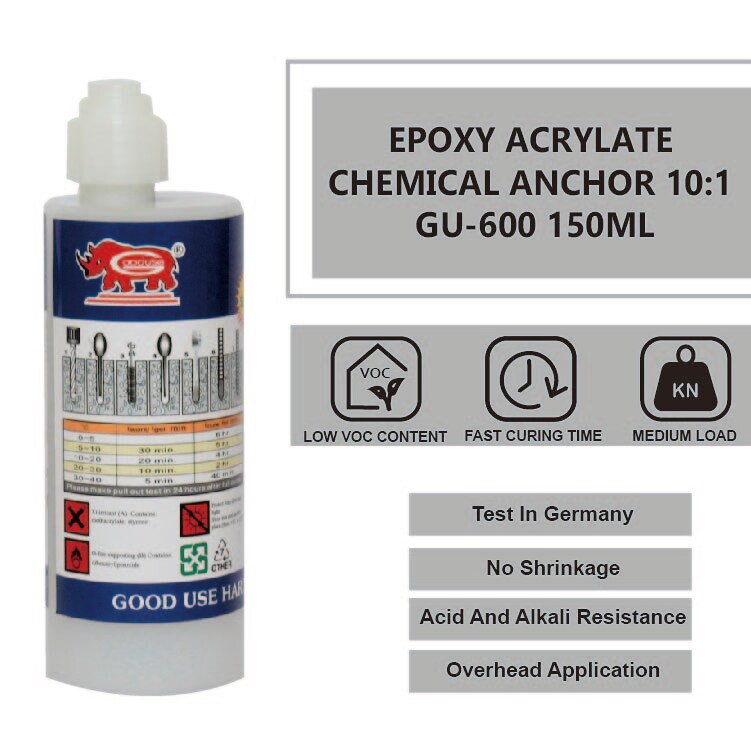 EPOXY ACRYLATE CHEMICAL ANCHOR Taiwantrade