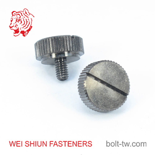 Thumb Screw Slotted Knurled Head M3x6 Taiwantrade