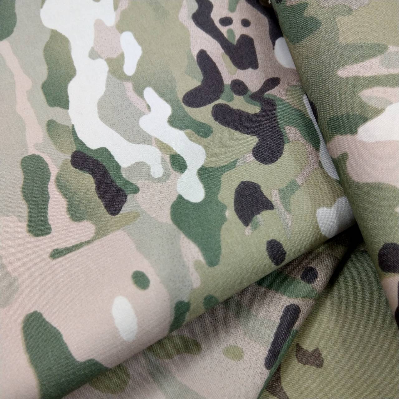 camouflage knit fabric