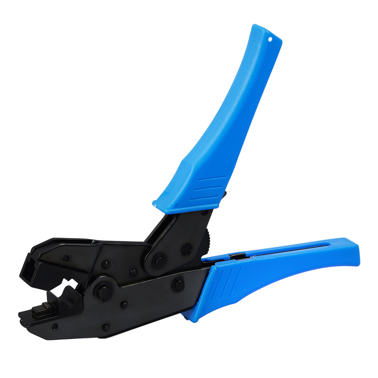RJ45 Crimping Hand Tool for Cat. 6A STP Large Diameter Two Piece Modular Plug Crimper Crimp