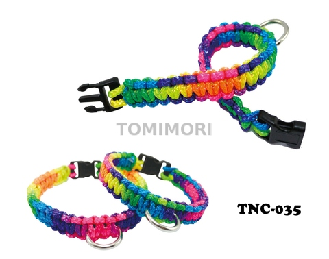 Nylon Weave Safety Buckle Pet Collar