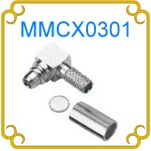 Right Angle MMCX Male RG174 TGG, RF Connector, Coaxial Connector